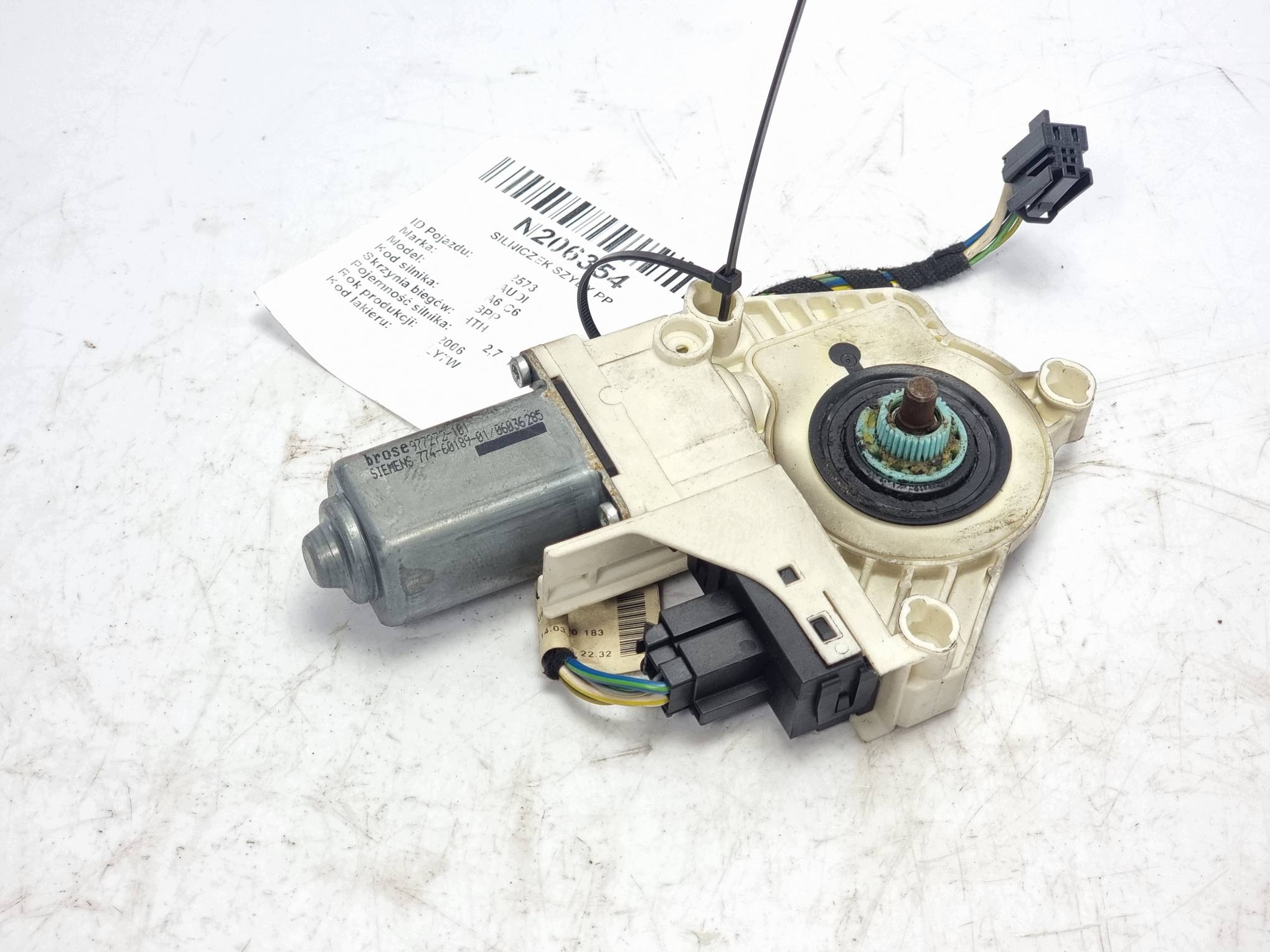 mini motor windows PP 4F0959802D AUDI A6 C6