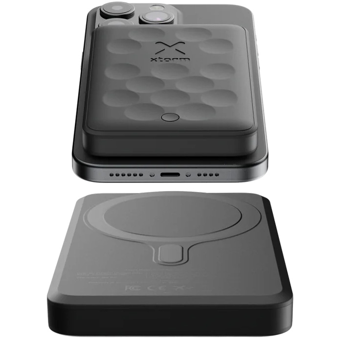 Robustní indukční powerbanka pro MagSafe 5000mAh 18W magnetická Usb-c Xtorm
