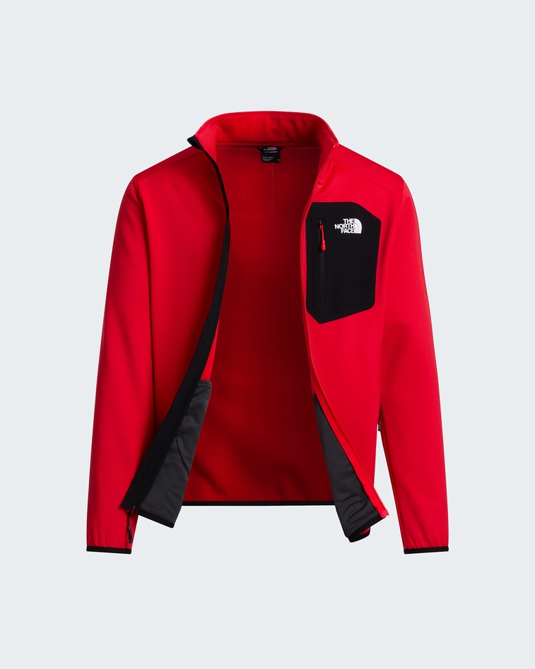 Męski polar The North Face Crest Elevation Red-TNF Black M