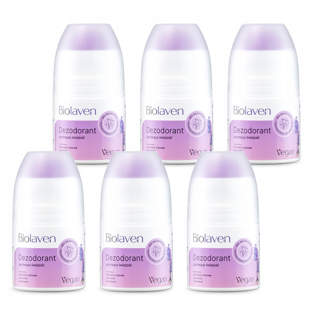 Biolaven Deodorant 6x50 ml (5+1)