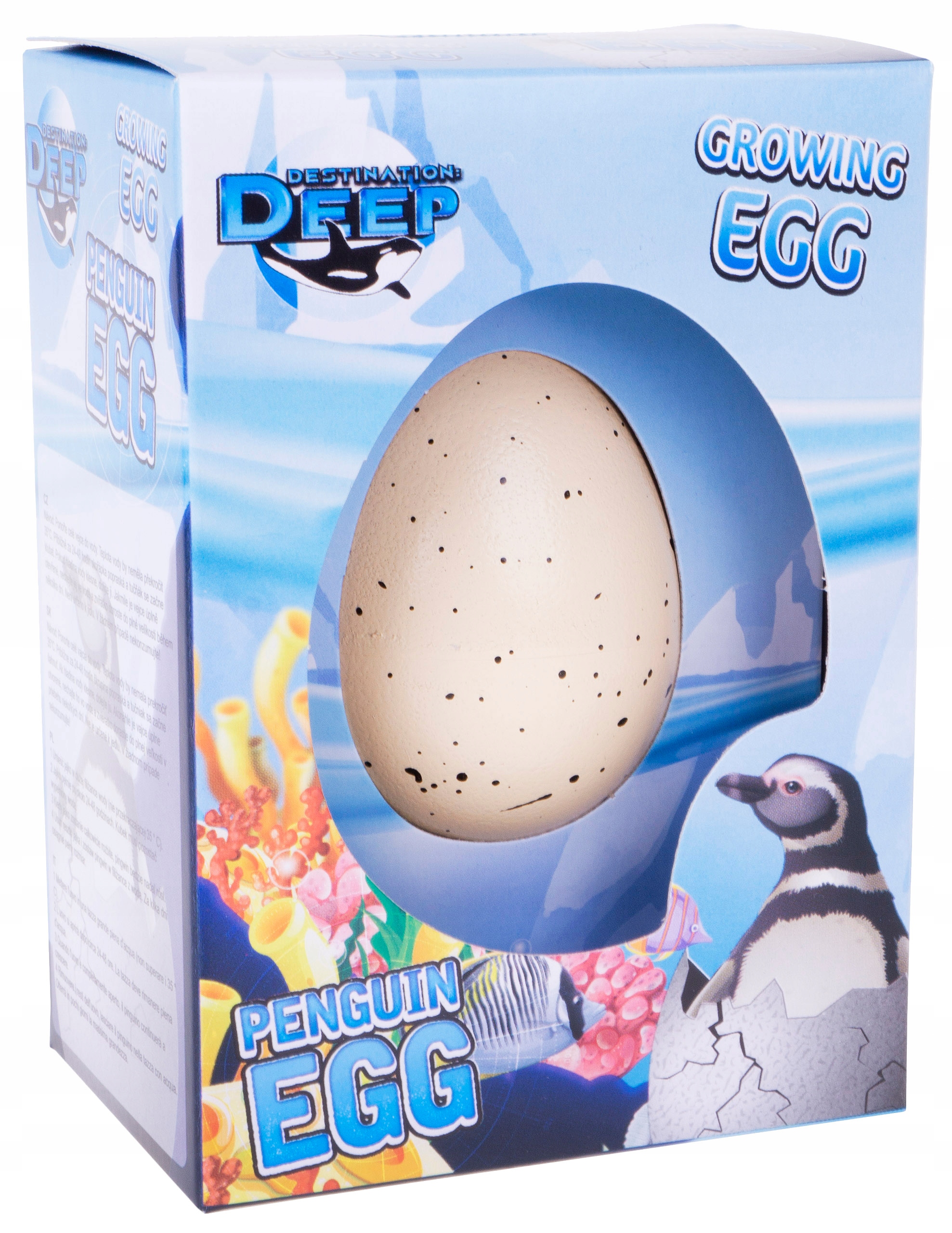 

Pingwin Wykluwający Się Z Jaja Rosnący