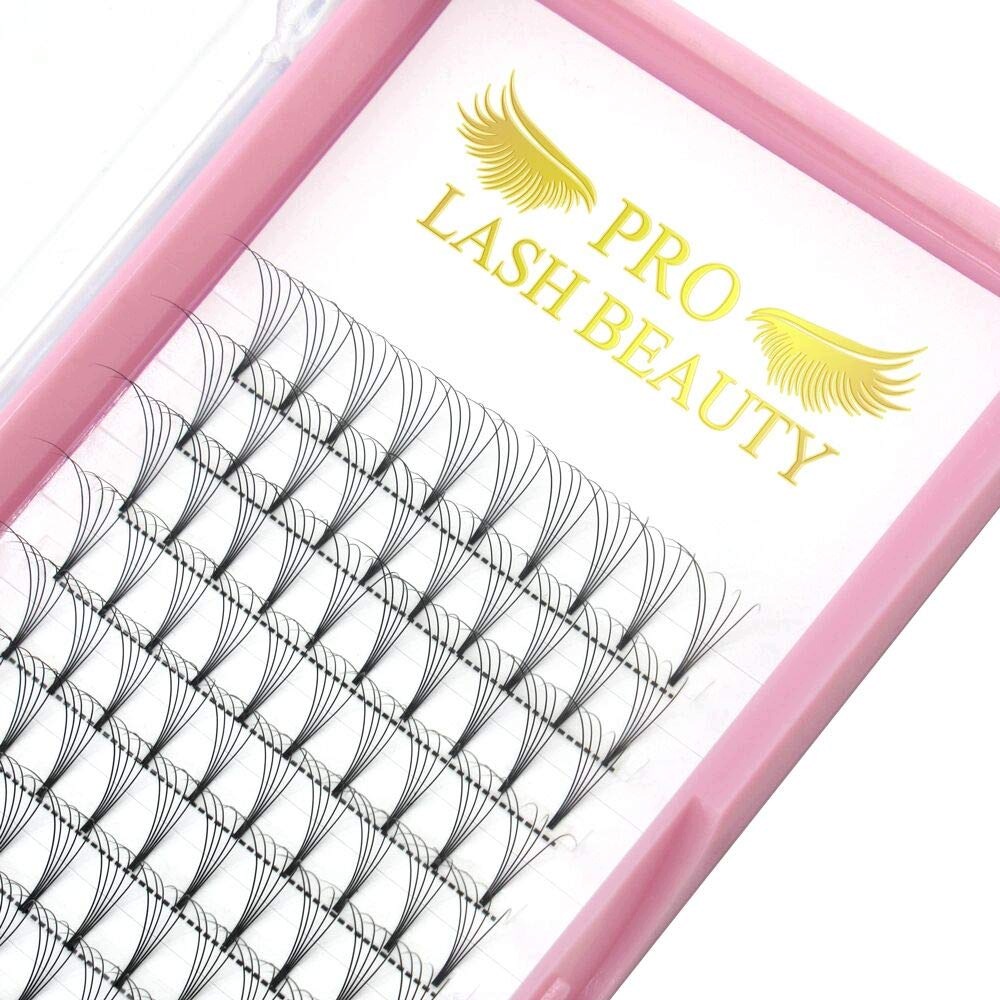Hotové pupínky Řas Prodlužování 5D D 0.07 11 Mm 12 Kusů Pro Lashbeauty