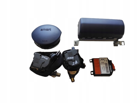 SMART FORTWO 98- PODUSZKI PASY MODUŁ 0001211V007