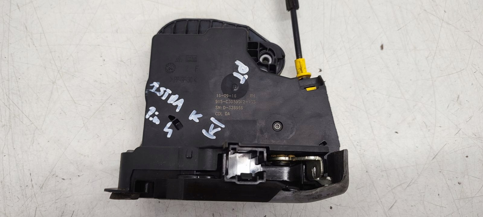 lock door rear part rear right Opel Astra K