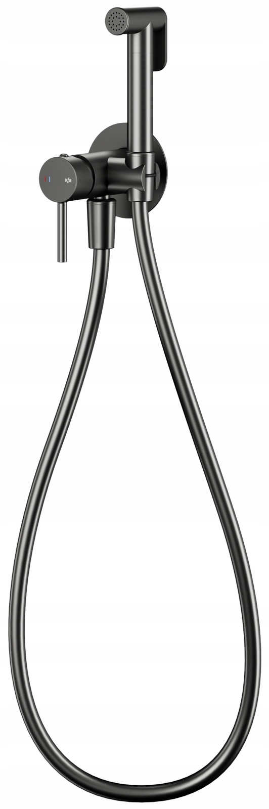 Kfa Podomietková Bidetová Batéria Moza, Gun Metal Grey Pvd