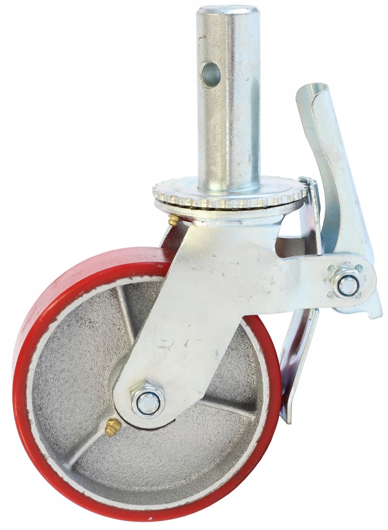 KOŁO do rusztowania 150 mm trzpień 35 mm HAMULEC