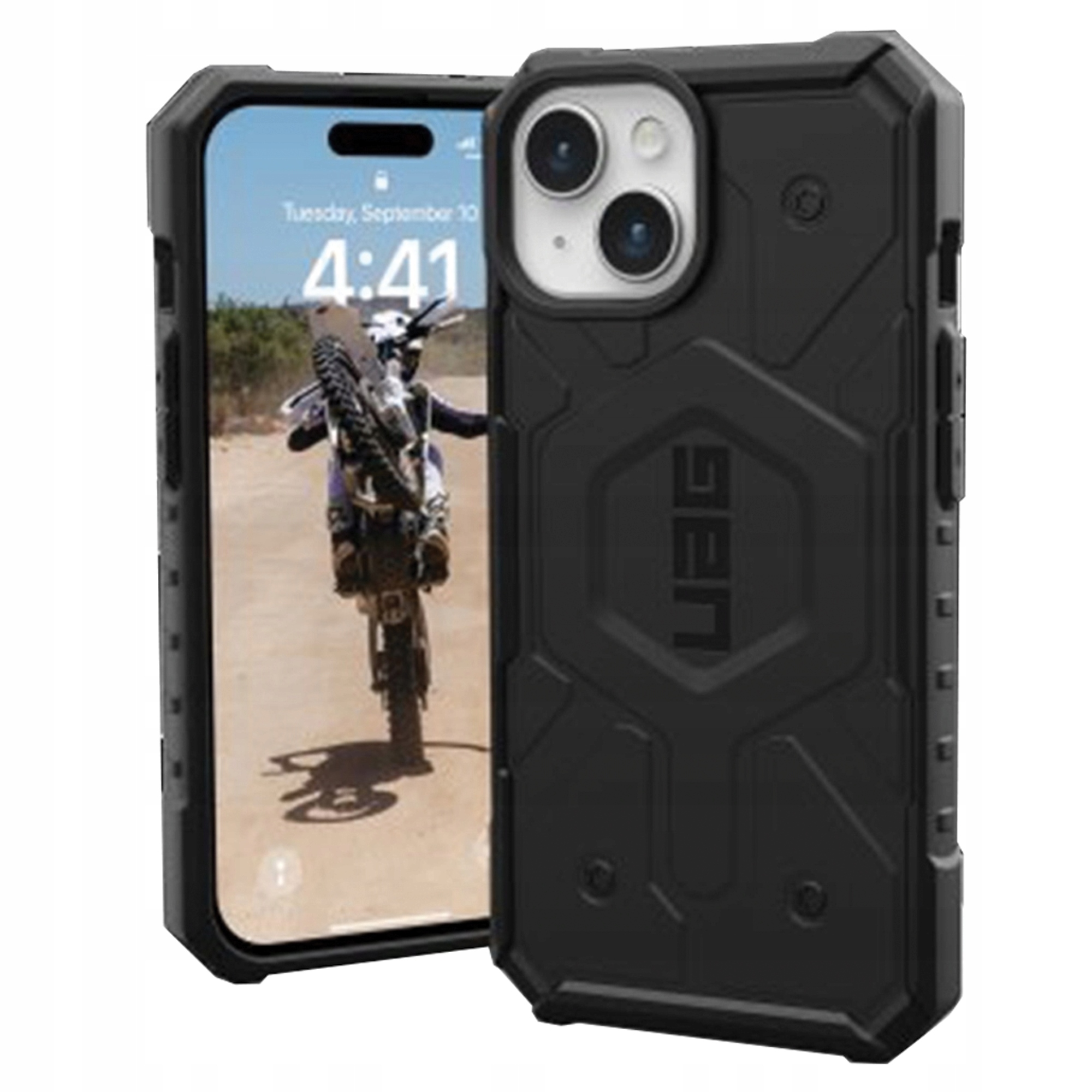 Pouzdro Uag Pathfinder MagSafe pro iPhone 15 Plus černé