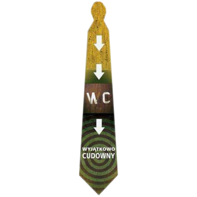 

Krawat Imprezowy Wc Wyjątkowo Cudowny Śmieszny