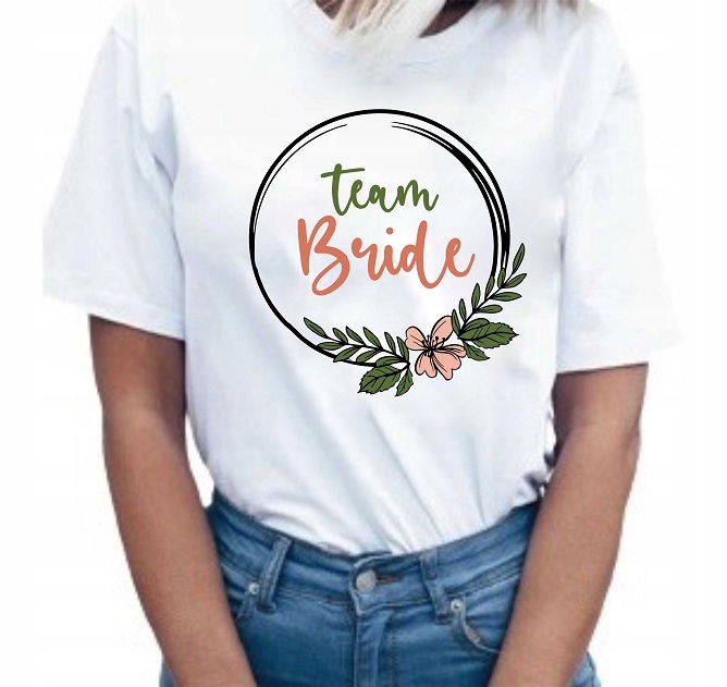 

Koszulka Wieczór Panieński Prezent T-shirt wianek