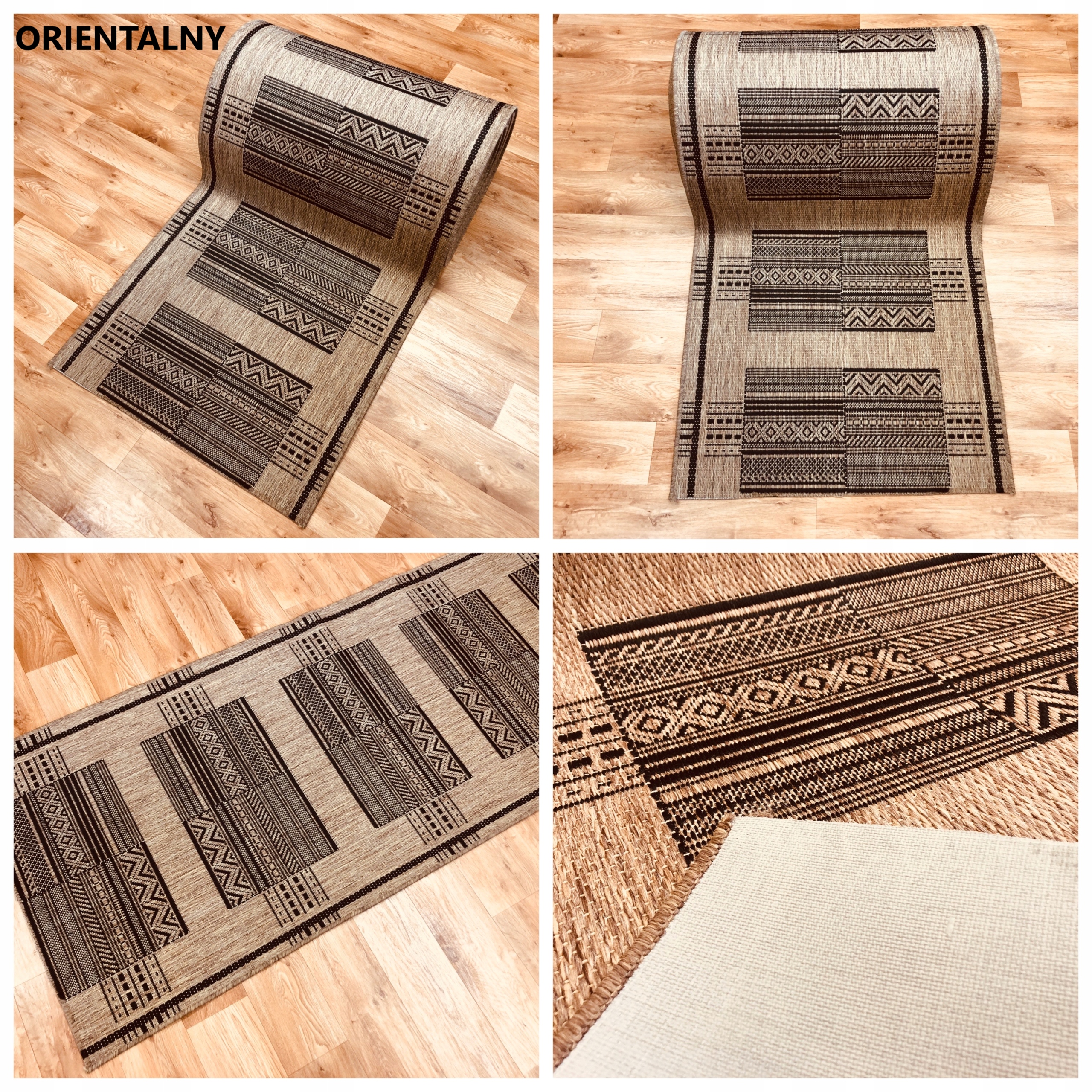 CHODNIK SZNURKOWY PODGUMOWANY 67cm RÓŻNE WZORY Marka inna