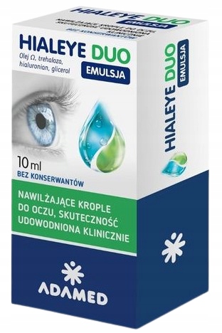 

Hialeye Duo Emulsja Nawilżające krople do oczu