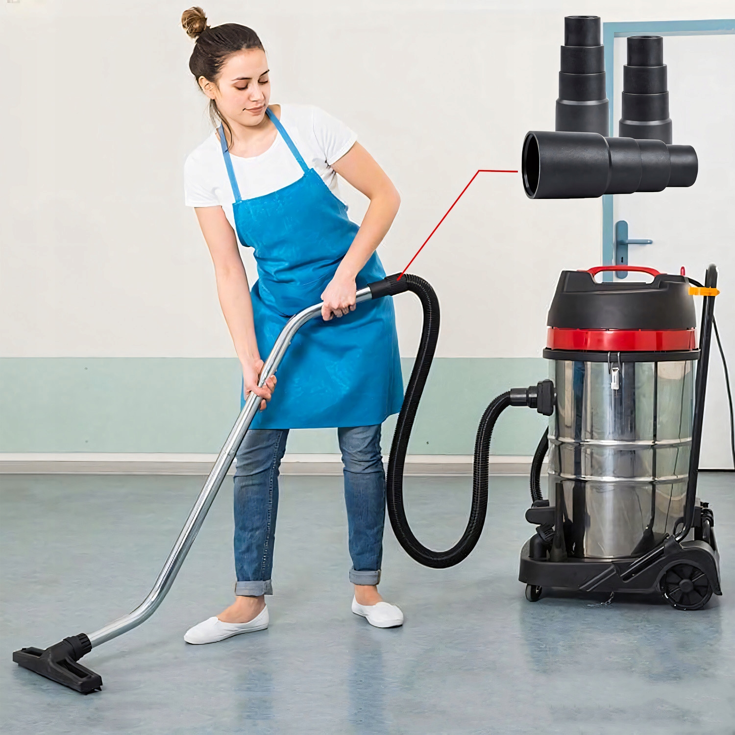 ADAPTER PRZEJSCIÓWKA REDUKTOR DO ODKURZACZ REDUKCJA ZŁĄCZKA SZCZOTKI SSAWKI Model Retoo CleanMaster