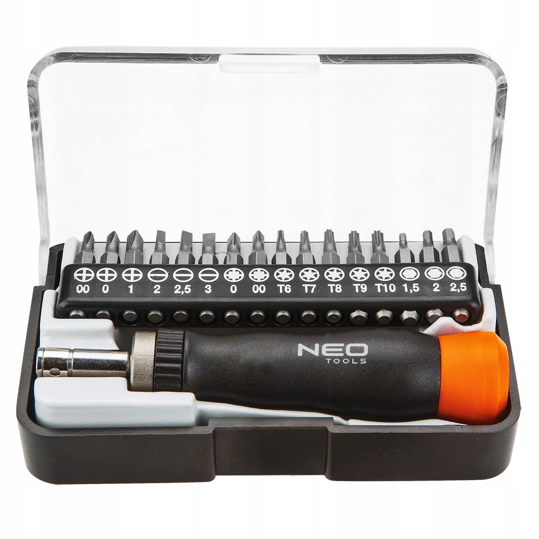 NEO KOMPLET KOŃCÓWKI WKRĘTAKOWE PRECYZYJNE Z UCHWYTEM WKRĘTAKOWYM 04-228 Kod producenta 04228