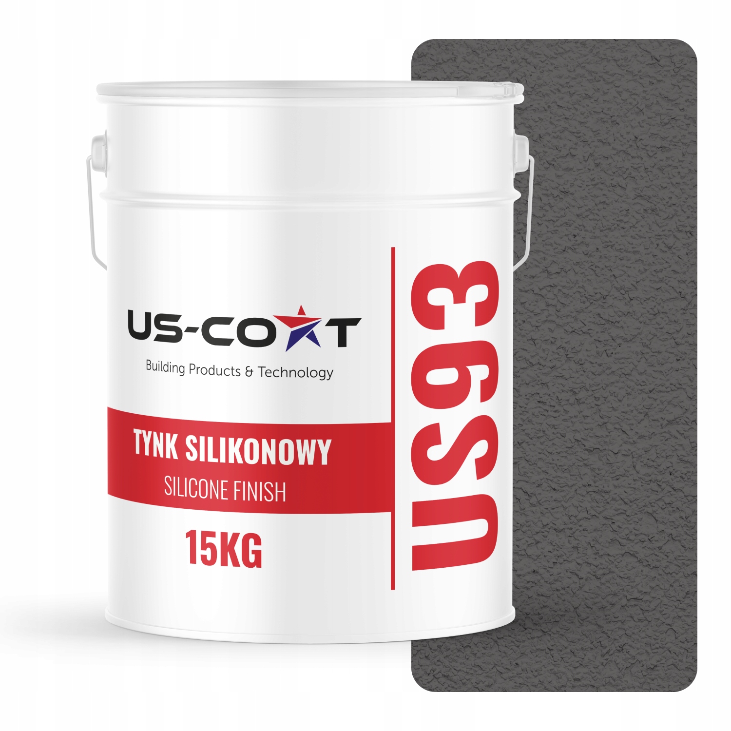 Silikonová Omítka Šedá Tmavá F276 15 Kg Beránek Granulace 3.0 mm