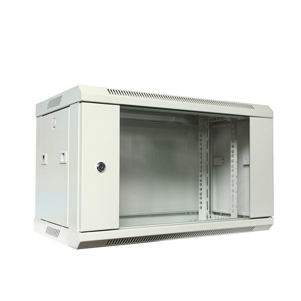 Szafa Rack 19" Pro 12U 600x450 wisząca, szara RAL7035