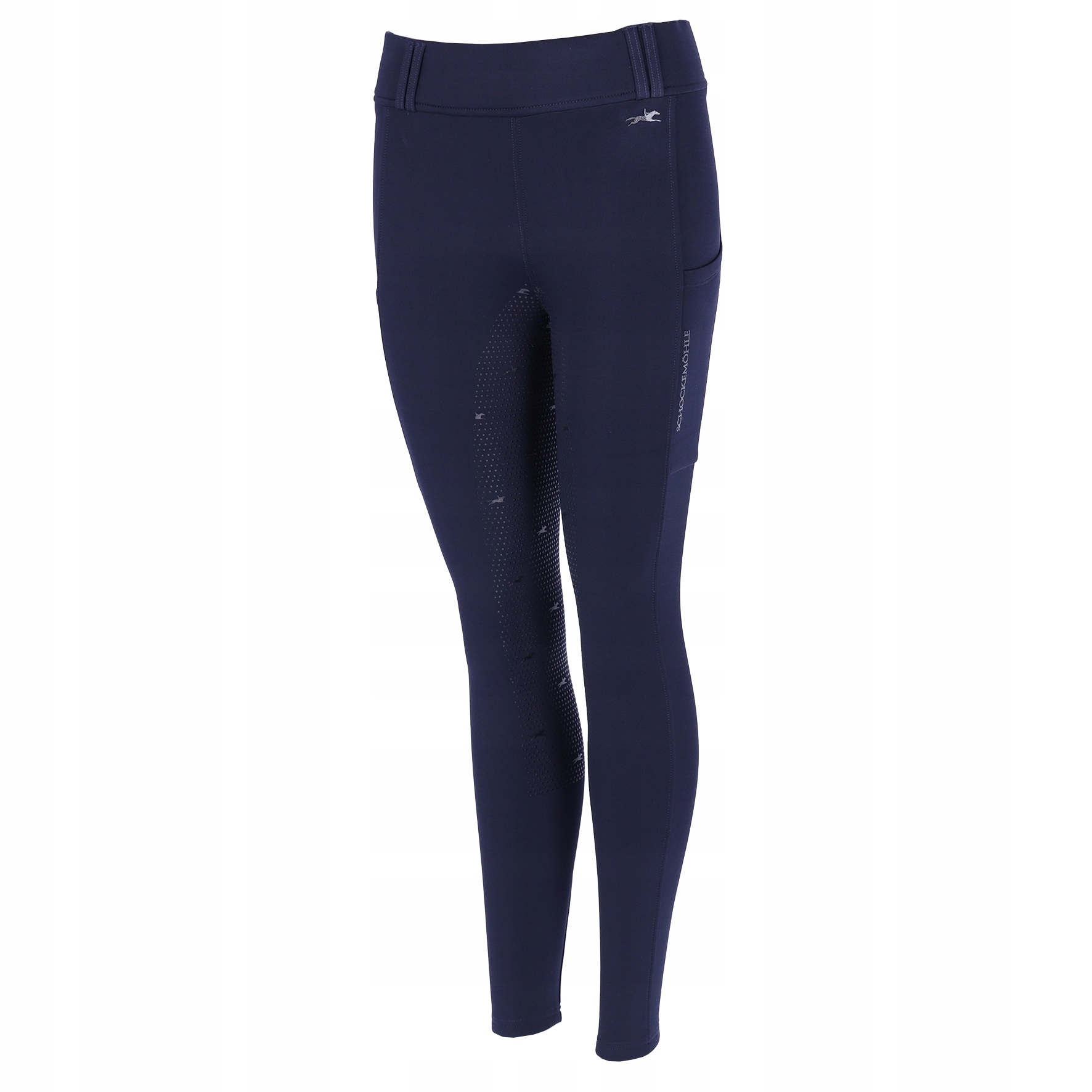Schockemöhle, Zimowe legginsy jeździeckie Dorina, Dark Navy 36