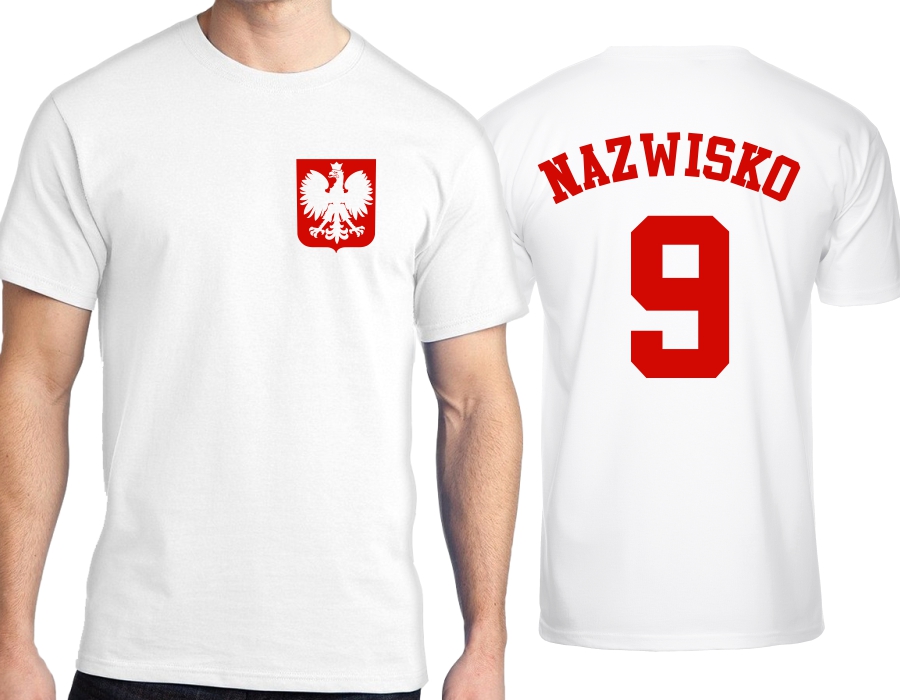 

Koszulka Kibica Reprezentacji Polski Nazwisko Nr