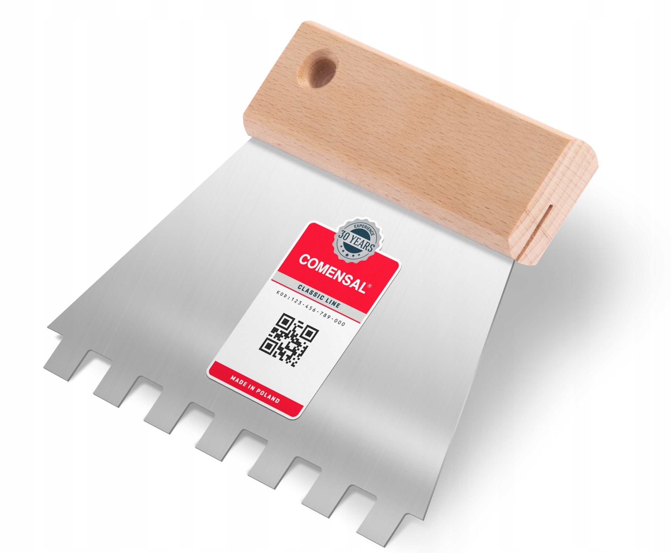 

Comensal Szpachla zębata 10x10 do kleju 150mm