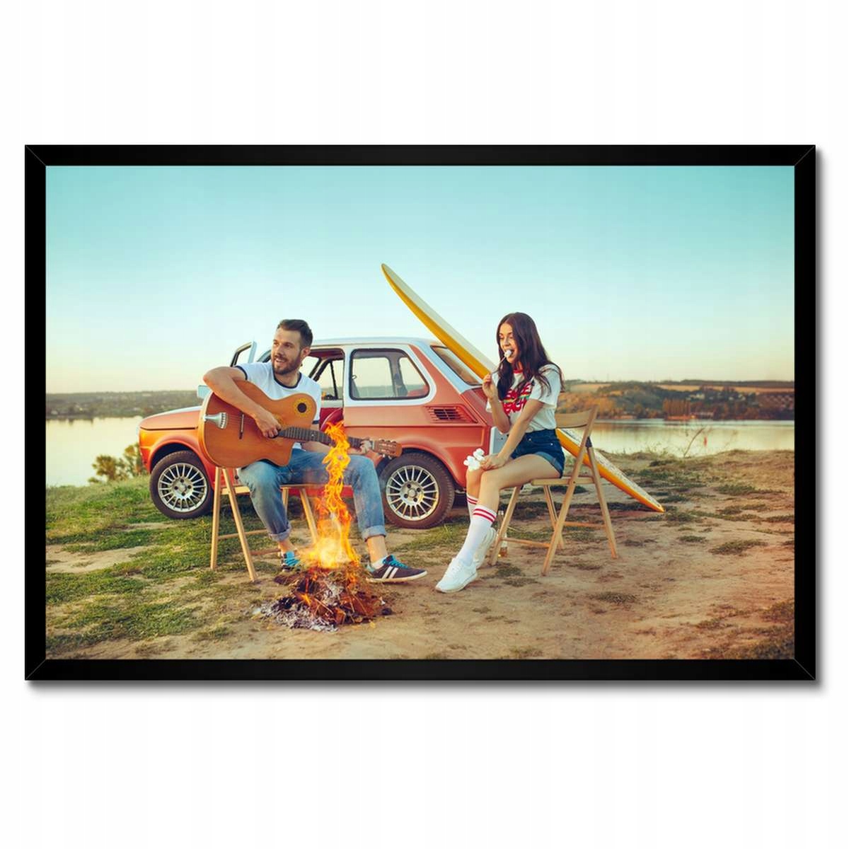 Plakáty v rámu 60x40 Fiat 126p Batole Bublina