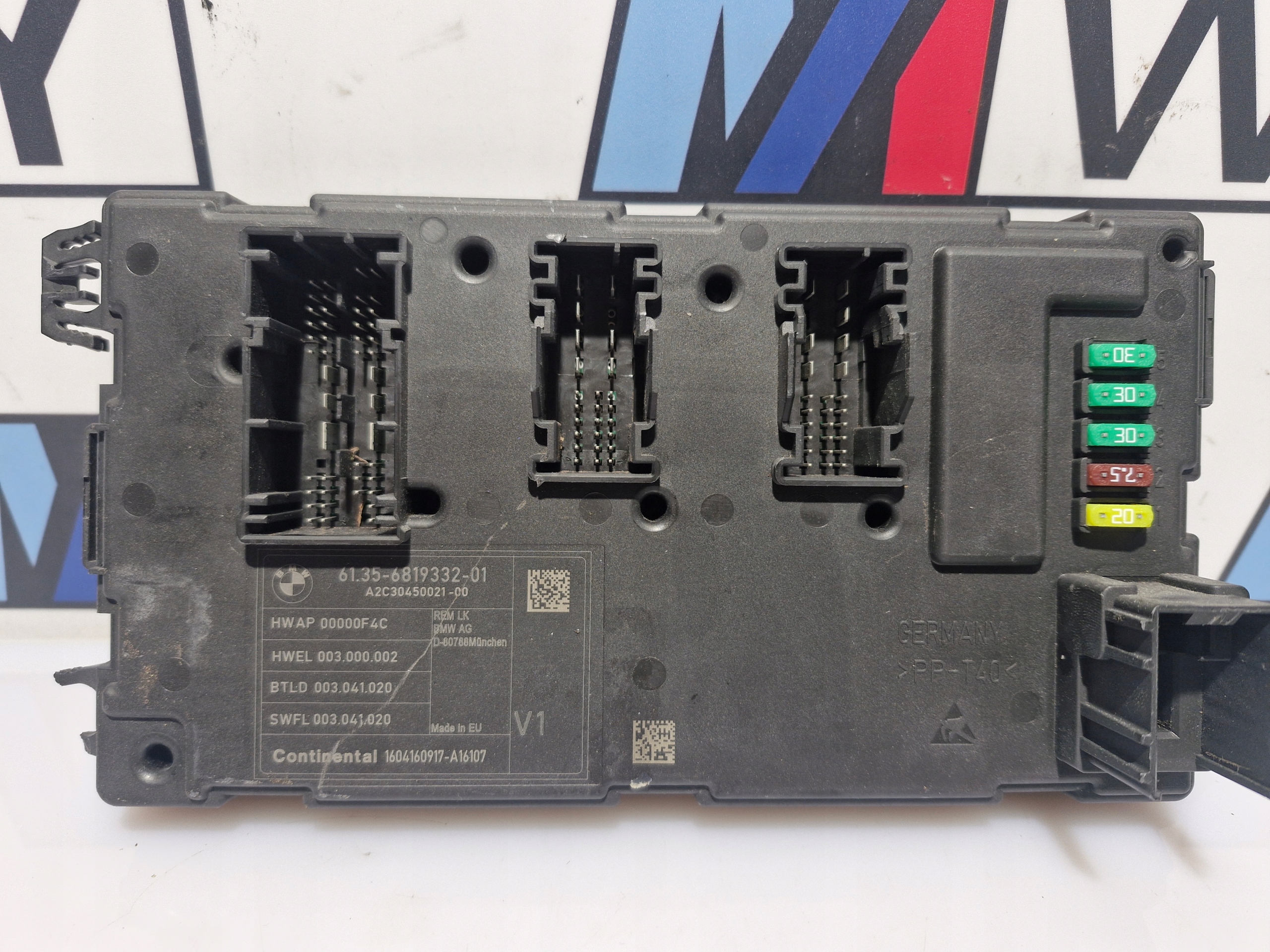 BMW M3 F80 module control unit TELEMATIK 6820726