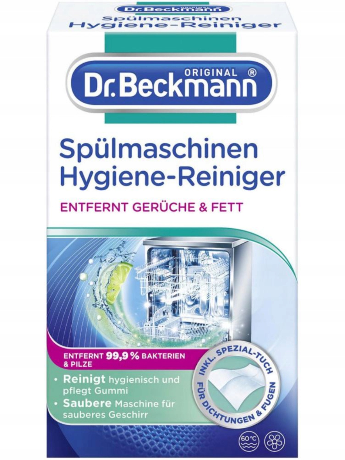 

Dr. Beckmann czyścik do zmywarki 75g Lemon De