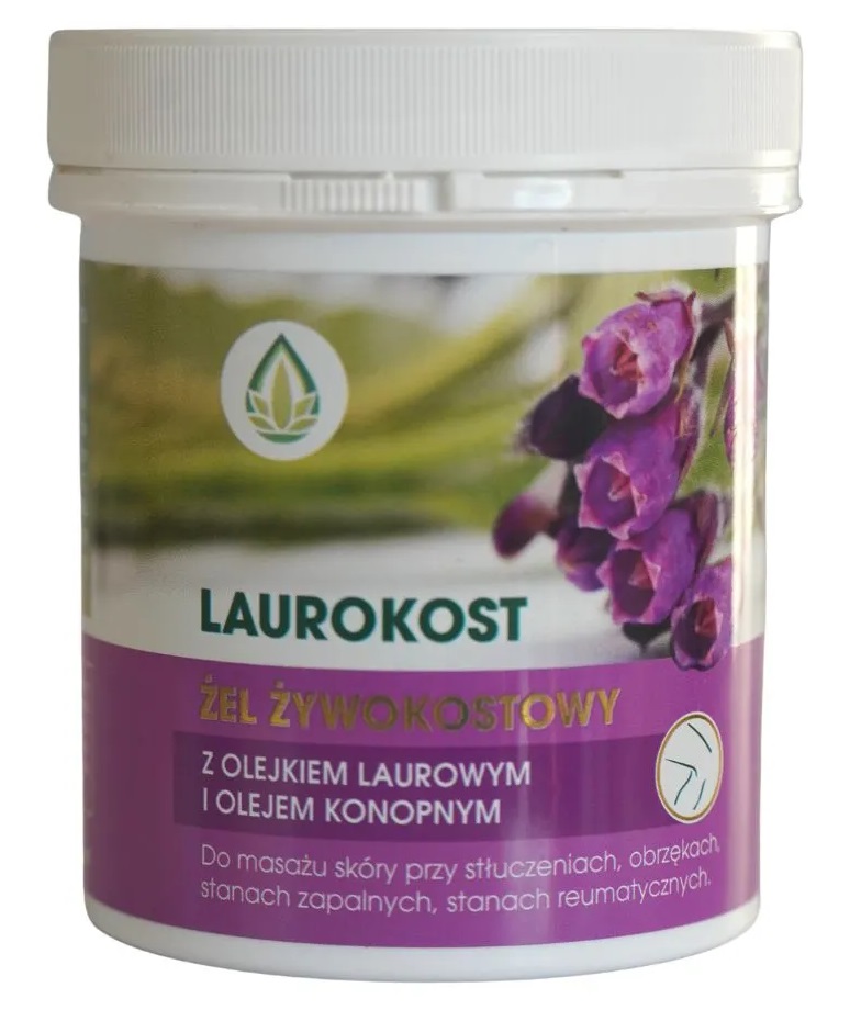 

Laurokost Żel żywokostowy olej laurowy konopny