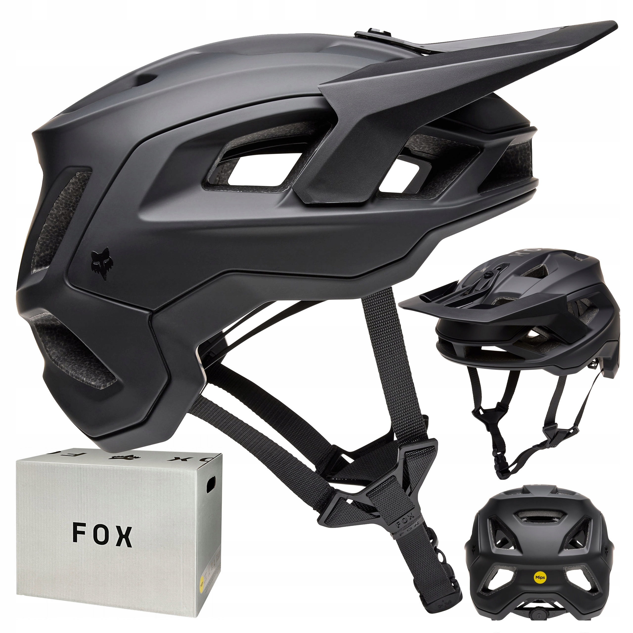 Cyklistická Přilba Fox Speedframe Mips Black Černá Mtb Enduro XC 51-55 cm S