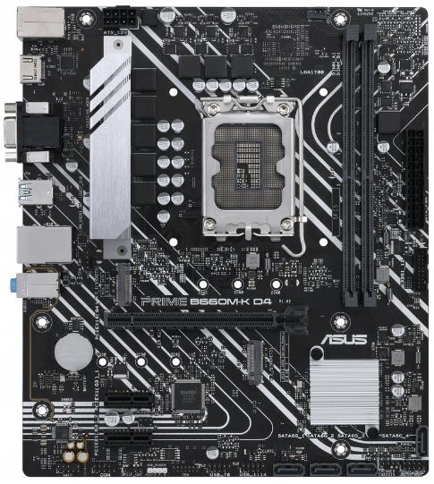 

Płyta główna Asus Prime B660M-K D4