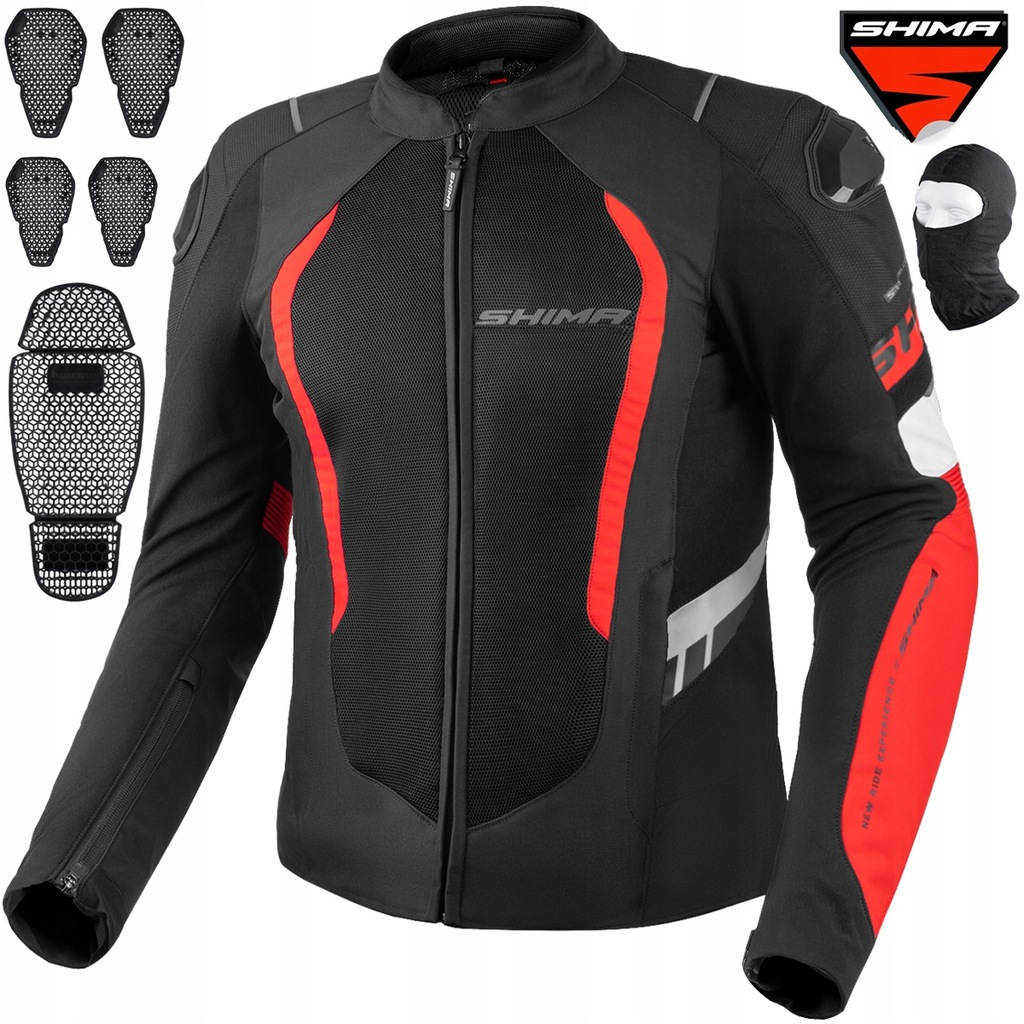 Moto Bunda Shima Mesh Pro 2.0 Vetraná Textilná Darčeky