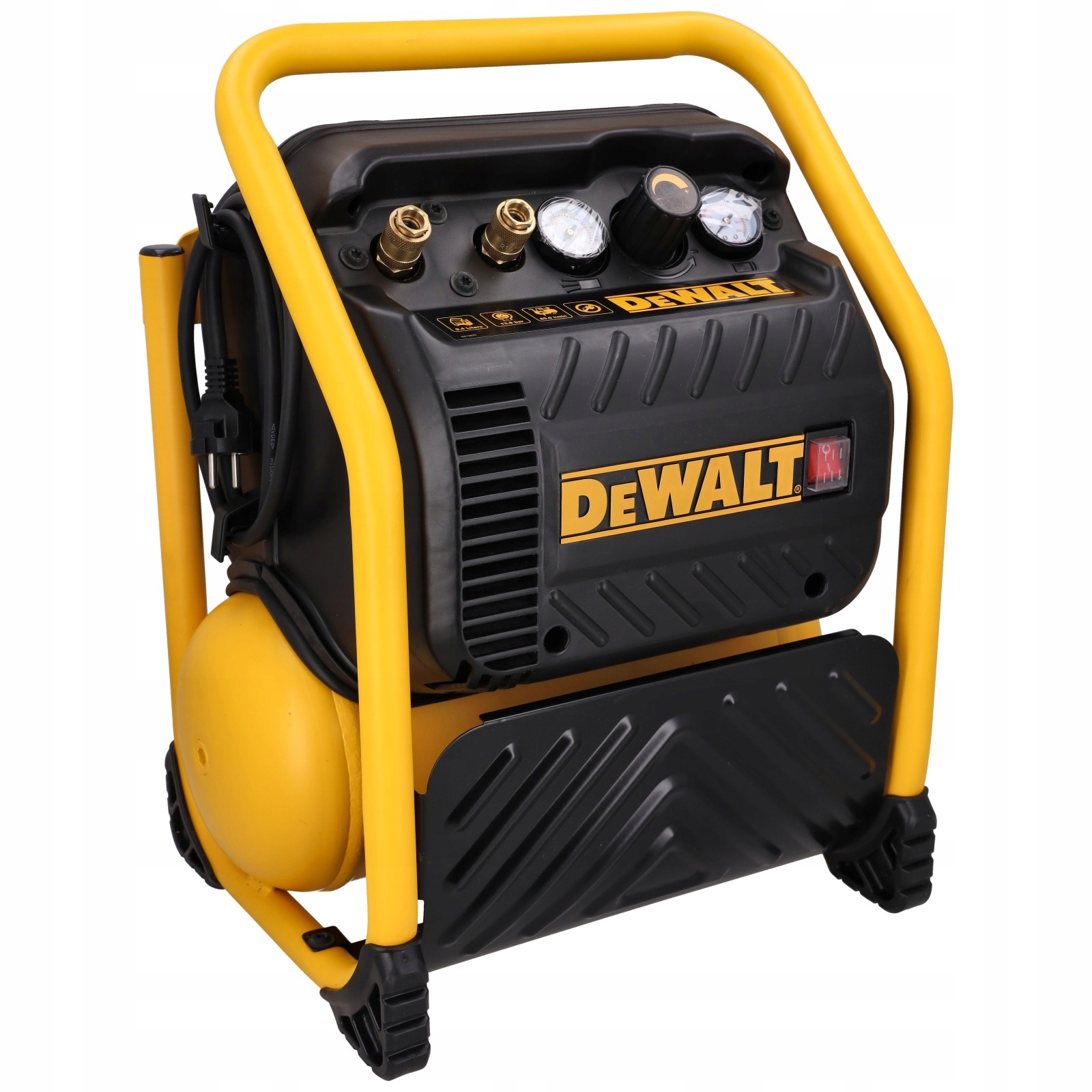 Kompresor bezolejowy sprężarka Dewalt DPC10QTC 9,4L 13,8bar 119l/m 1,5k Zawiera baterie nie