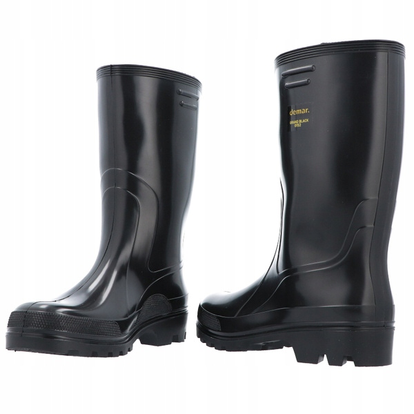 Kalosze Gumiaki Mocne GRAND BLACK Demar Polskie 47 Kod producenta 0152