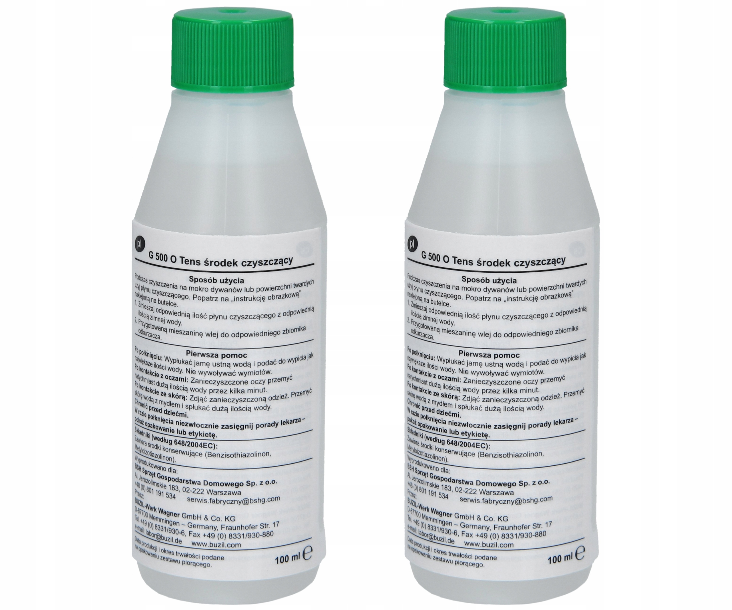 PŁYN do odkurzacza piorącego BOSCH 4x 100ml Marka Bosch