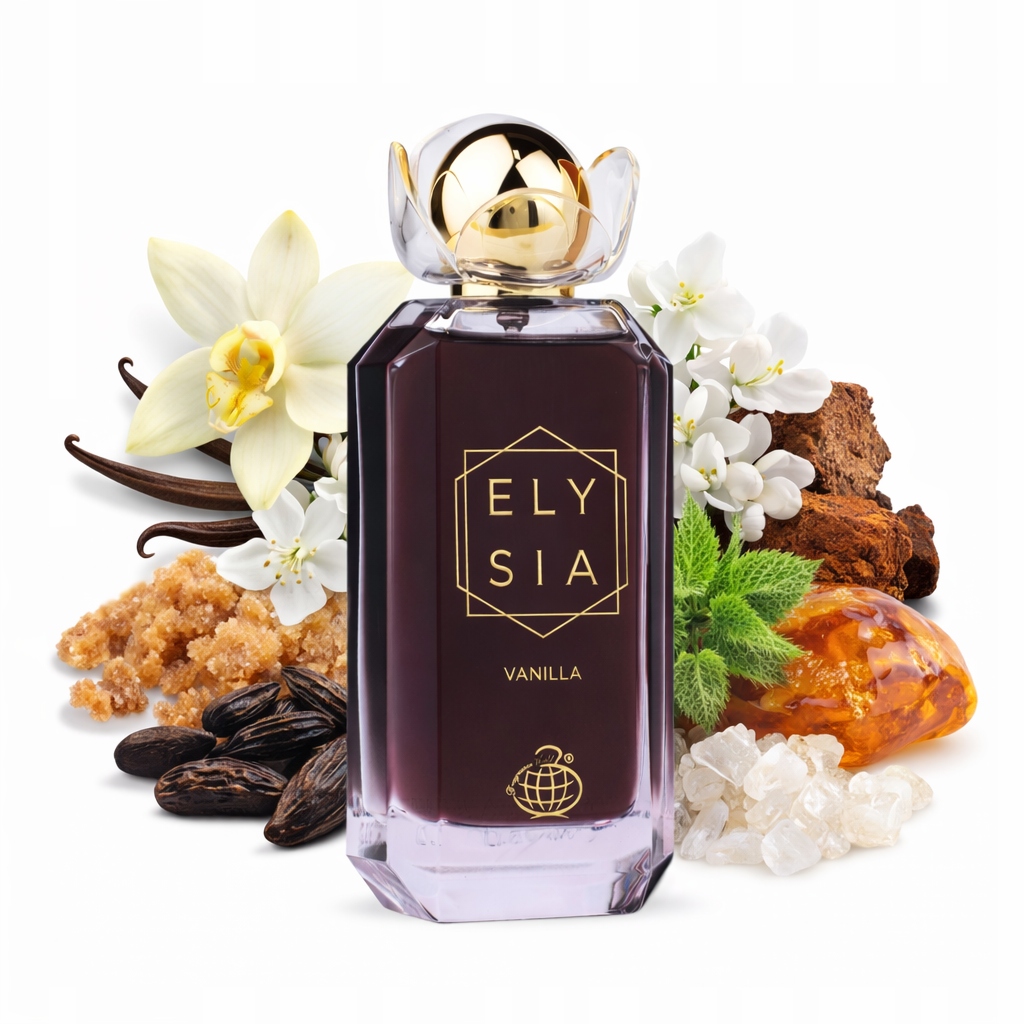 Oryginalne Perfumy Arabskie Fragrance World Elysia Vanilla 100ml+GRATIS!!!