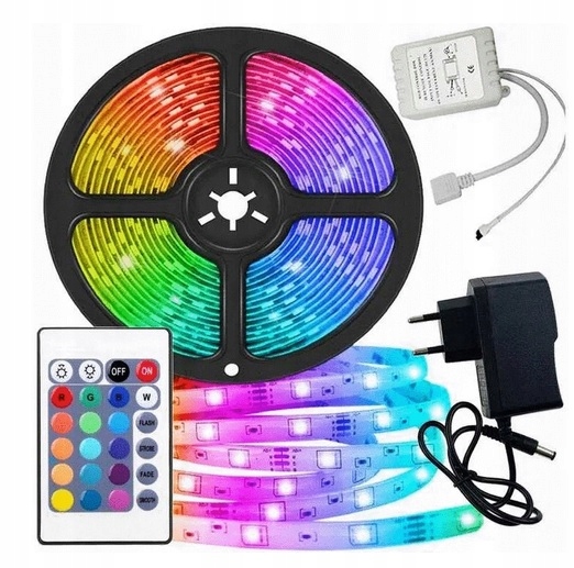 

Taśma Led Rgb 300 Led Smd 5m Pilot Zasilacz