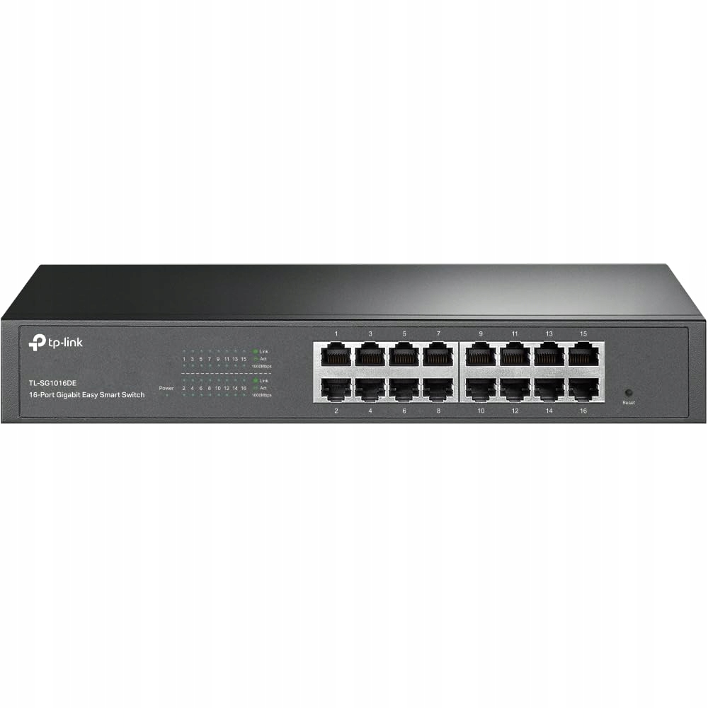 Tp-link Easy Smart Switch TL-SG1016DE 16-Port Gigabit Vlan QoS