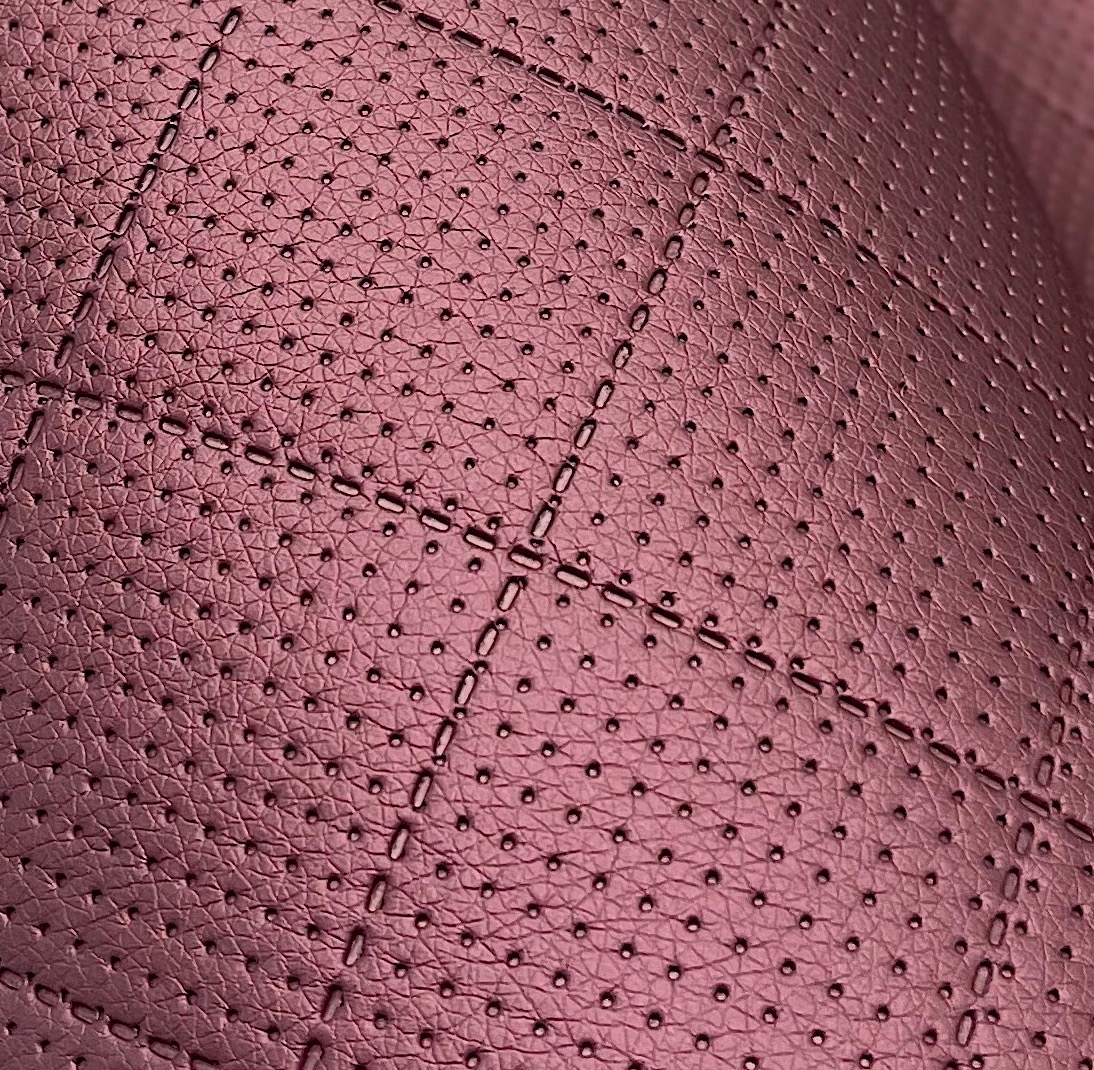 Śliwka GTS 5x5 Perforowana Ekoskóra SOFT Tapicerka samochodowa do aut