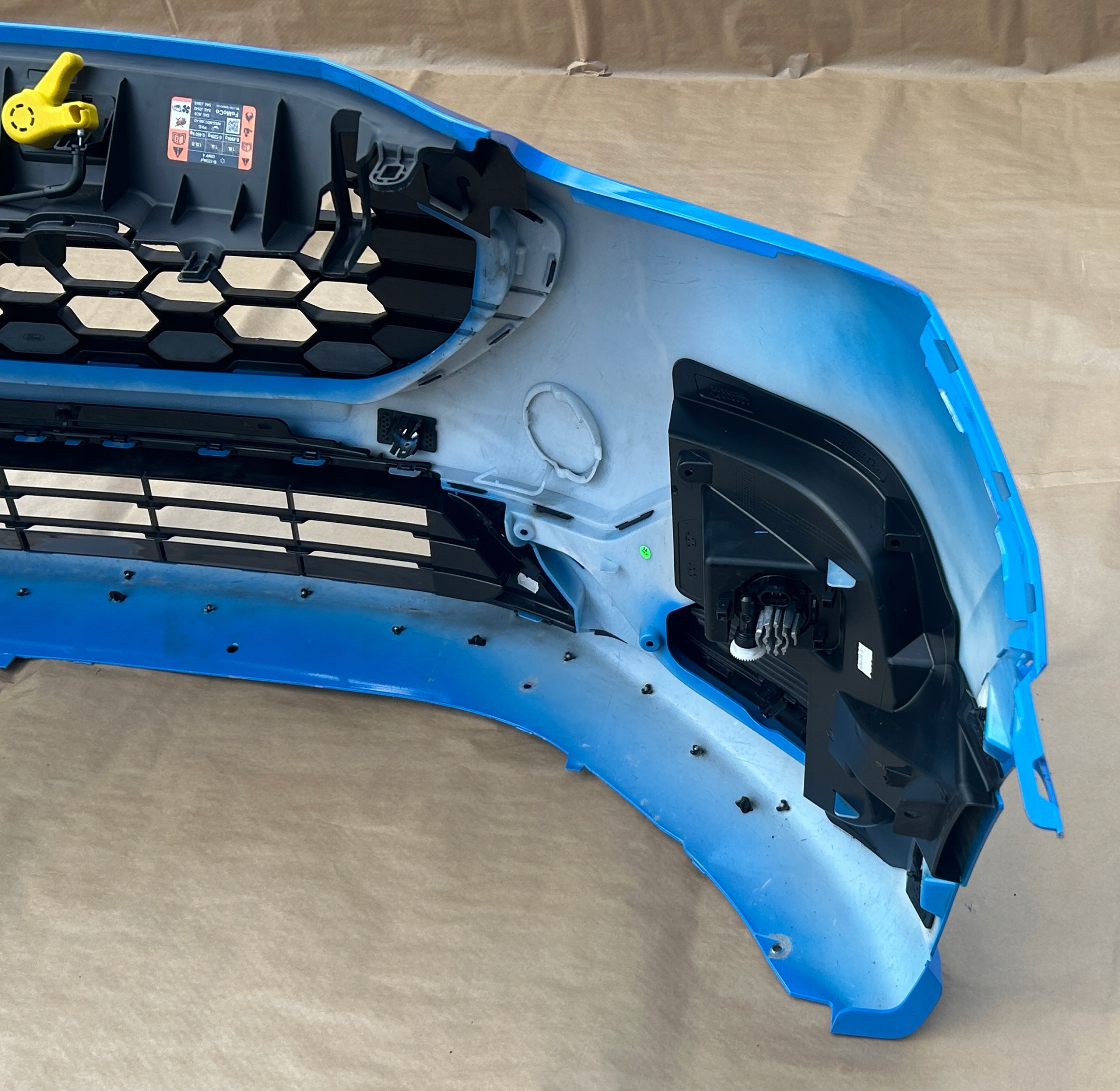 FORD PUMA MK2 ST 2019-2025 bumper front VASTRAFFIC BLUE PDC original