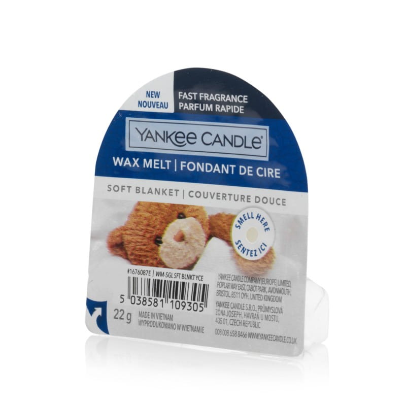 SOFT BLANKET wosk zapachowy YANKEE CANDLE