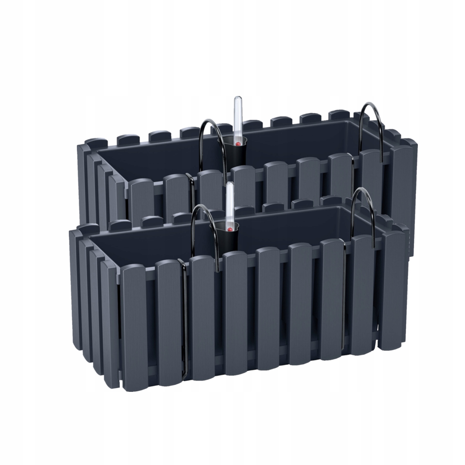 

2x Skrzynka donica balkonowa DDEF400 Haki System