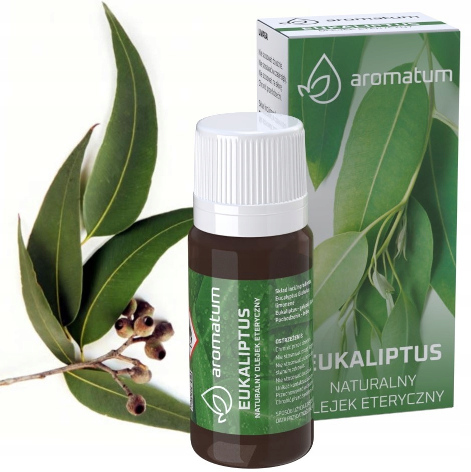 

Olejek eteryczny eukaliptusowy Aromatum 12ml katar