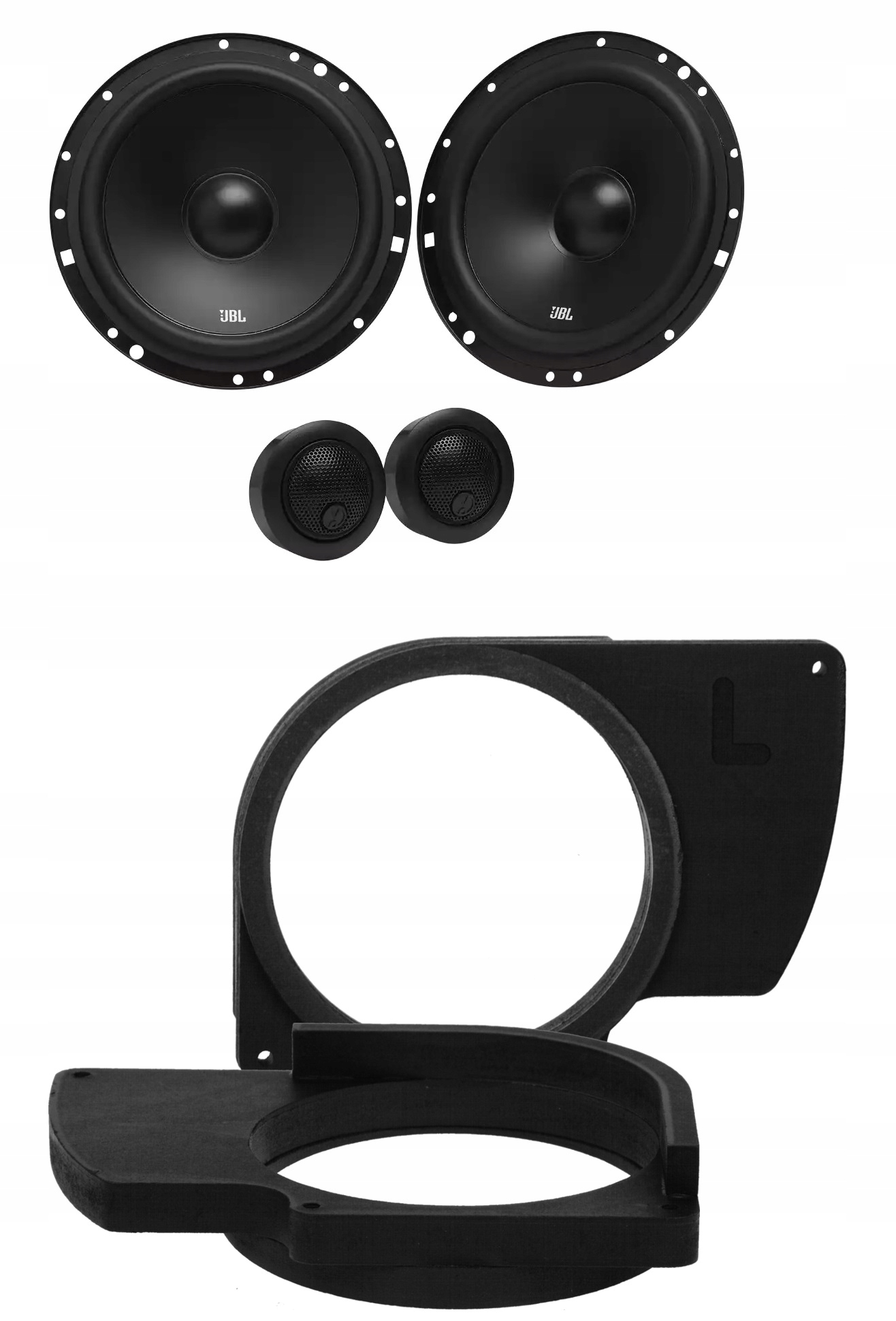 Jbl Stage1 601C 165 mm reproduktory do auta Bmw 3er Coupe Predná vzdialenosť