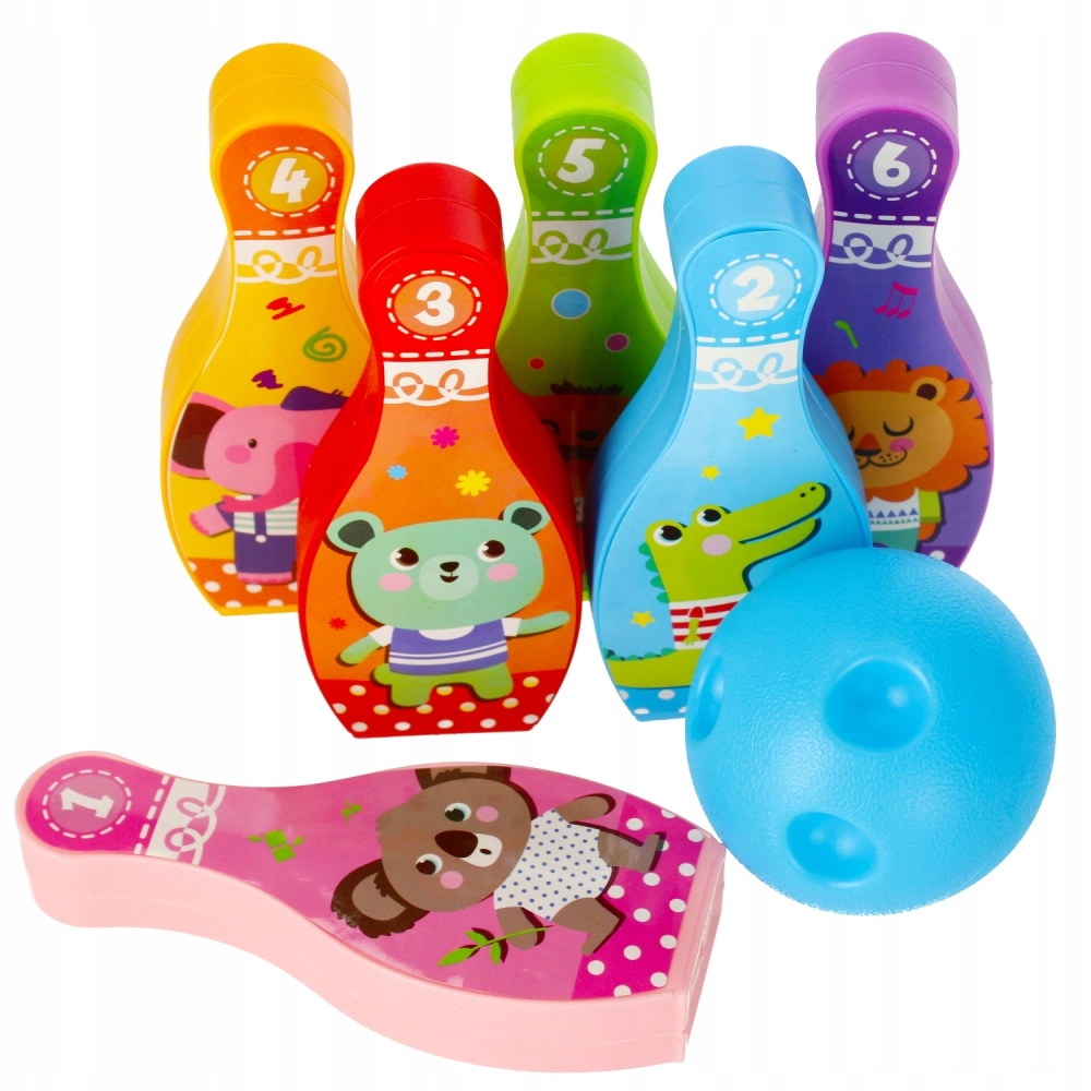 GRA ZRĘCZNOŚCIOWA KRĘGLE DOMOWE DO ZBIJANIA Marka Mega Creative