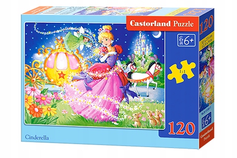 

Castor Puzzle 120 Cinderella Kopciuszek