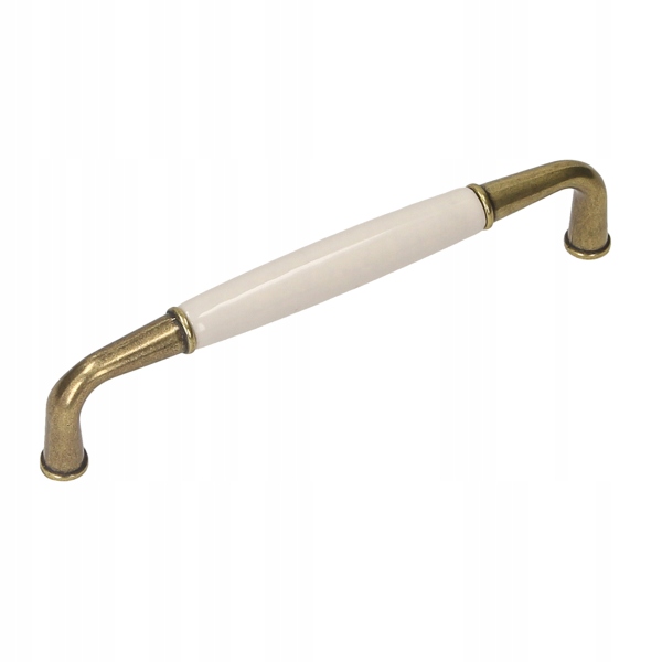 

Uchwyt meblowy porcelana UP16-L-128 stare złoto
