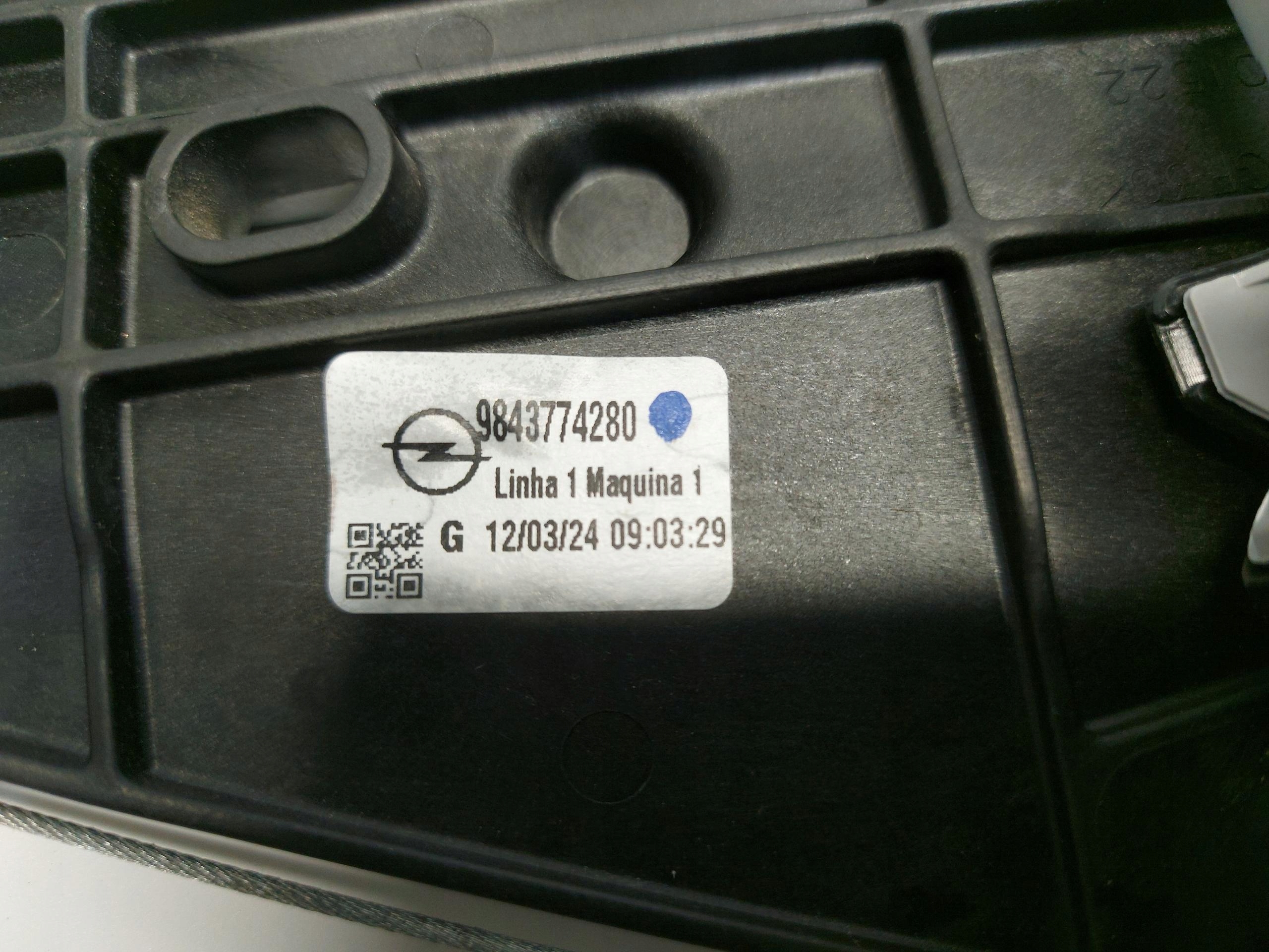 Opel Mokka-E II B window regulator mechanism rear part left 9843774280