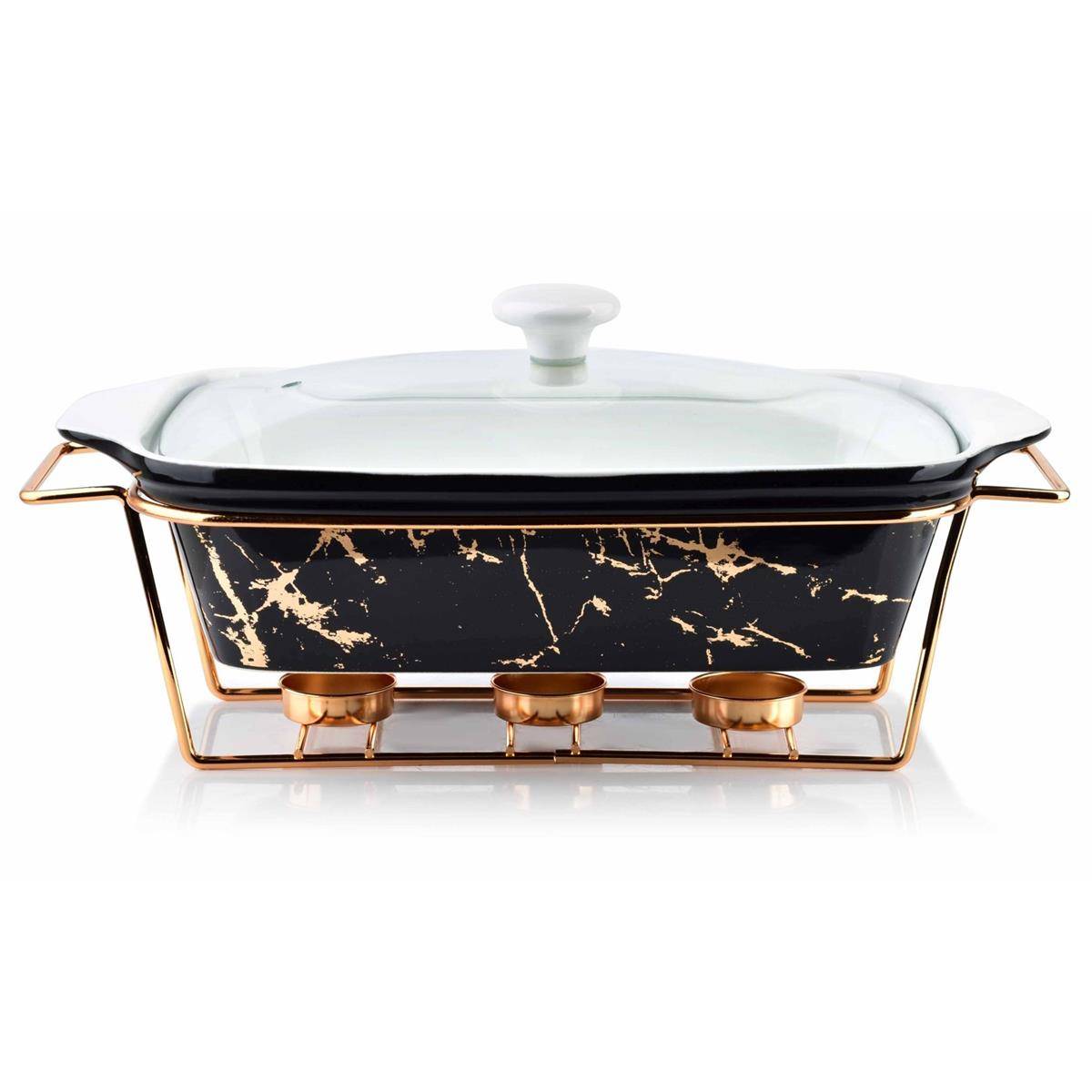 

Elegant Kitchen Naczynie z podgrzewaczami pokrywą