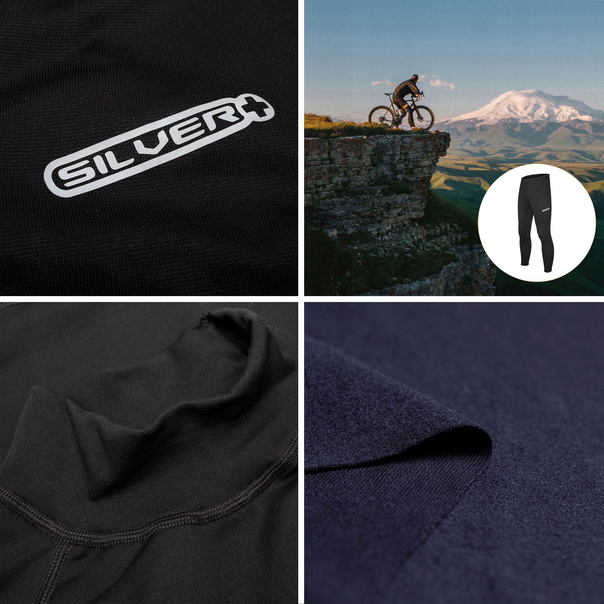 BIELIZNA TERMICZNA MĘSKA KOMPLET XXL CIEPŁA Z MESZKIEM NANOSREBRO SILVER+ Typ nogawki długa