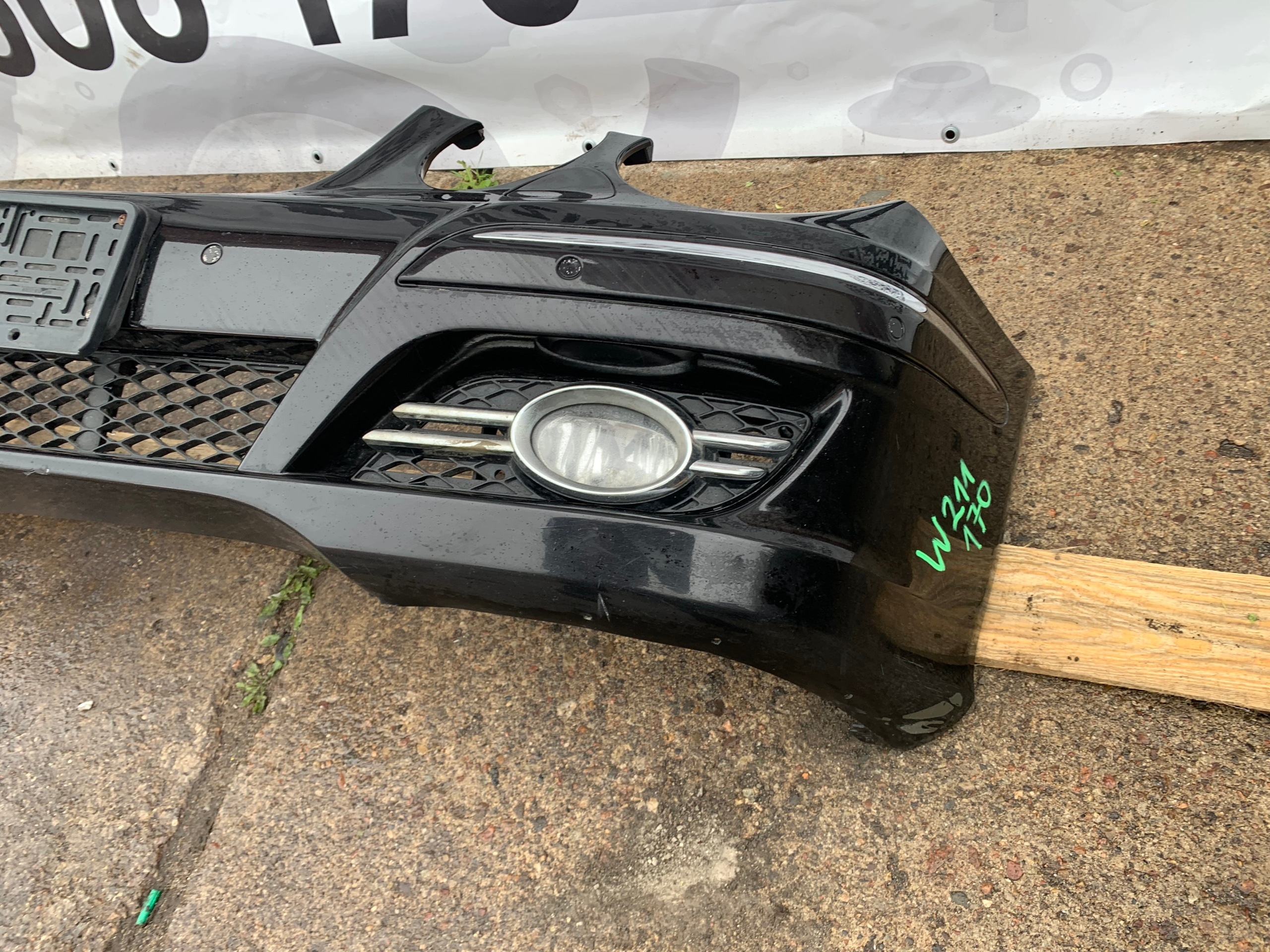 MERCEDES W211 bumper front front PDC 170 c170 LIFT