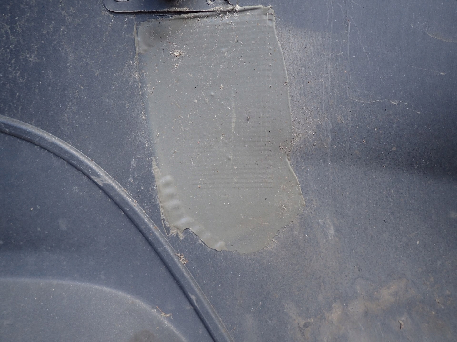 bumper rear part rear OPEL MERIVA B 2 II S10 2010