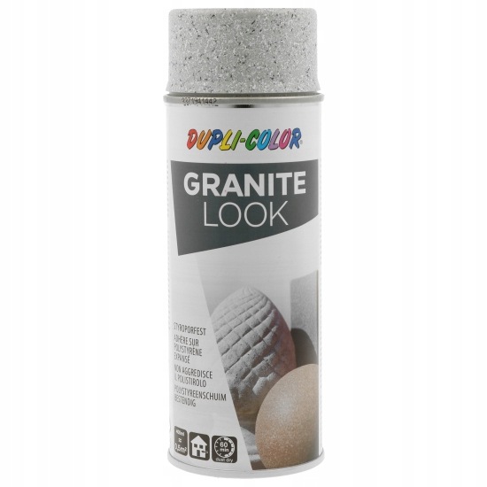 Dupli Color Farba z Efektem Granitu Lakier Spray 400ML Szary Jasny